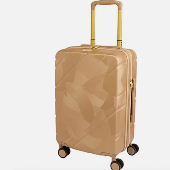 Samantha Brown 22" Hardside Carry-On Spinner , Luggage CHAMPAGNE nwt - Picture 1 of 14